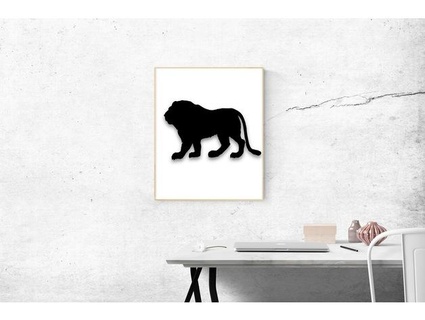 león decoración imagen animales colección enlaceenlace 3d print model - Mito3D