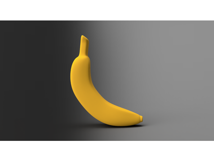Banana 01 lichtzeichenanlage 3d print model - Mito3D