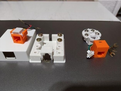 rj sockets stevecatudal 3d print model - Mito3D