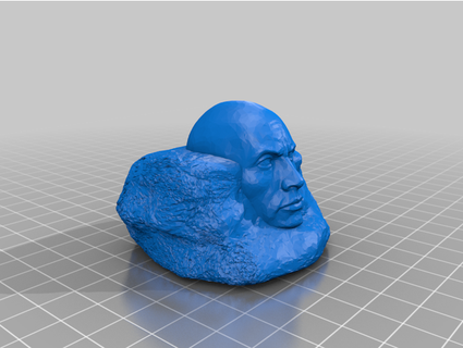 roccia roccia capannone stampa disegni 3d print model - Mito3D