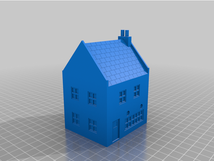 fow ciudad casa v2 opción 1 Tienda ártico zorro 3d print model - Mito3D