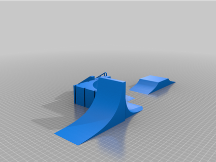 fingerboard skatepark gregy79 3d print model - Mito3D