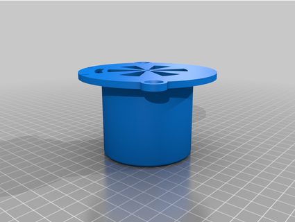 lack enclosure vent grommaker 3d print model - Mito3D