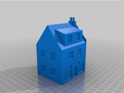 fow city house v3 option 3 - store arctic fox 3d print model - Mito3D
