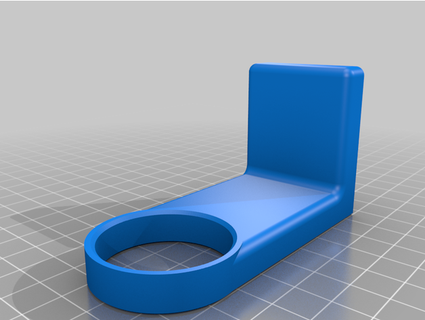 paper roll holder using multiclip khampf 3d print model - Mito3D