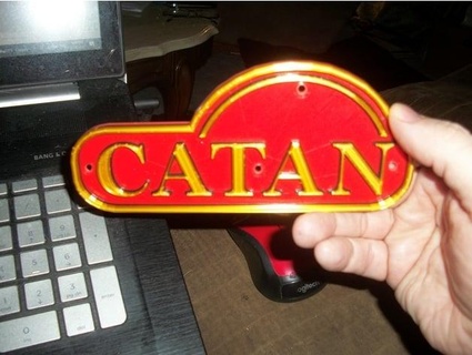catan logo negozio Kevin 3d print model - Mito3D