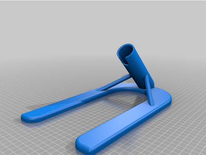 ice fishing rod holder reponinja33 3d print model - Mito3D