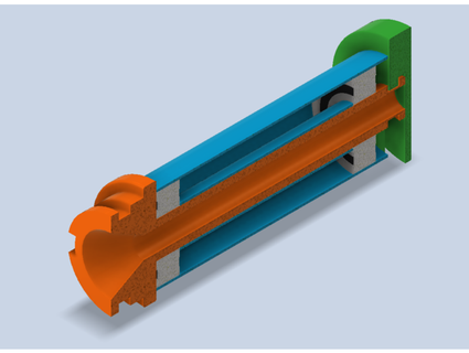 actualizado ender 3 v2 filamento soporte davy3885 3d print model - Mito3D