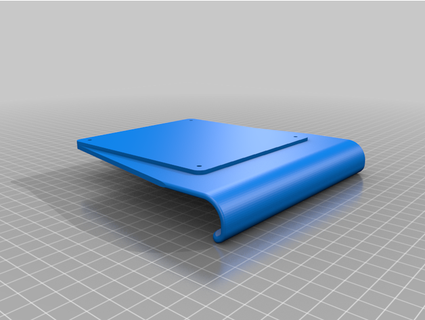 ipad mini otterbox vesa tray teesh 3d print model - Mito3D
