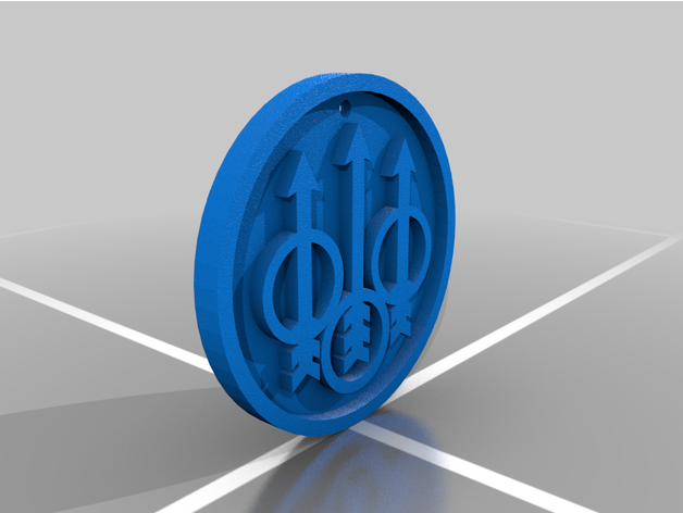Beretta anahtarlık kentsel Kaz 3D print model - Mito3D