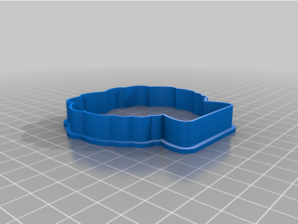 prehistoic cookie cutter crazy cutters 3d print model - Mito3D