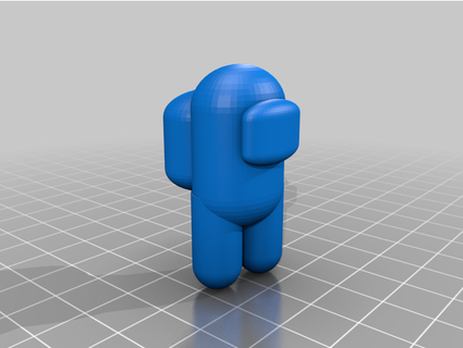 among us pootaley  3d print model - Mito3D