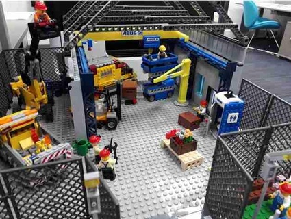 Lego flok vinç ls tip Freddie kurbağa 3d print model - Mito3D