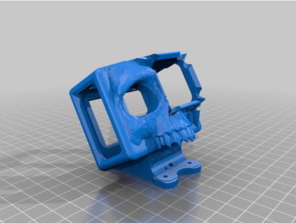 robgroovefpv gopro6 skull 30 degree mount v5 iflight sl5 v21 robgroove  3d print model - Mito3D
