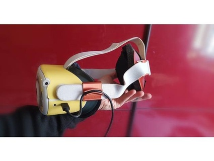 Okulus Suche 2 Kabel Halter Unterstützung bucefalo 3d print model - Mito3D
