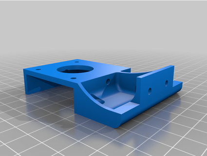 remixar endurecido stepper suporte Preencha 3d print model - Mito3D