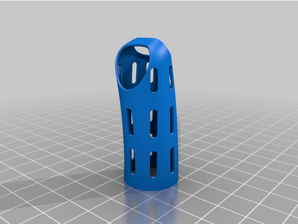 dedo entablillar agujeros minimalistarockero 3d print model - Mito3D
