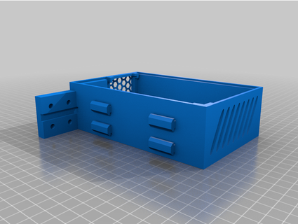 20x20 Raspi 4 Projekt Box Kizan 3d print model - Mito3D