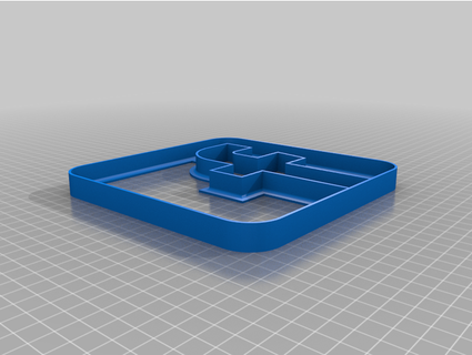 Facebook yılan 3d print model - Mito3D