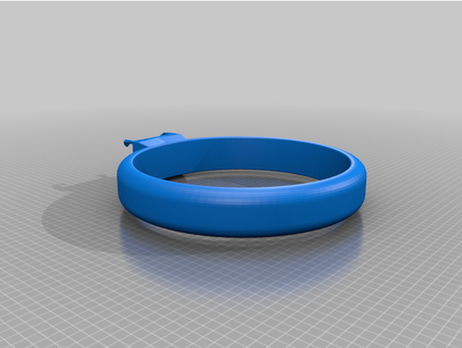 underground society ring gremble 3d print model - Mito3D