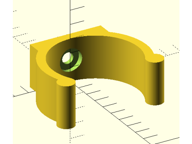 paramétrico cilindro grampo henpenben 3D print model - Mito3D
