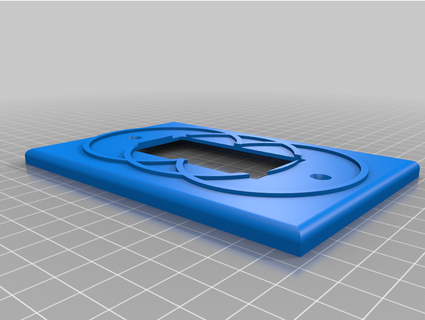 outlet cover nickbuenger 3d print model - Mito3D