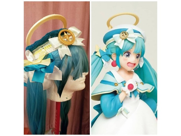 halo - winter miku snowsongcosplay 3D print model - Mito3D