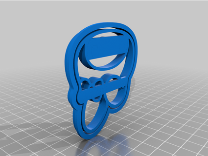 melody cookie cutter pabloasotelo 3d print model - Mito3D