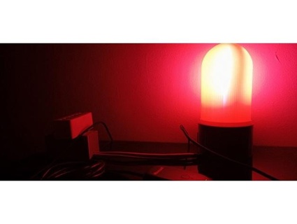 red emergency lamp carrera281 3d print model - Mito3D