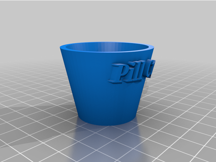 medication pill cup deraj8311  3d print model - Mito3D