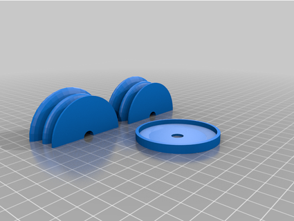 print friendly rosca espiral linho fiação roda luterano 3d print model - Mito3D