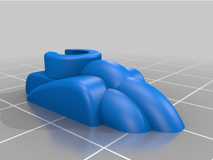 biopod dinosaur toy spare foot part zeracer 3d print model - Mito3D