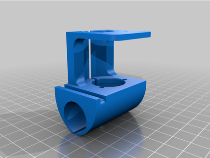 ender 6 cable holder d3ch 3d print model - Mito3D
