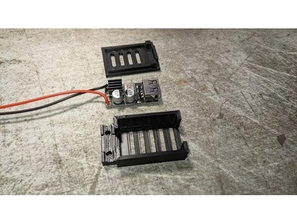 usb voltage converter 12-24v 5v2a donzii 3d print model - Mito3D
