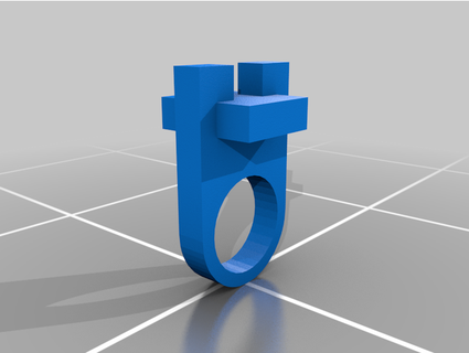 entrelazado anillo calama 3d print model - Mito3D