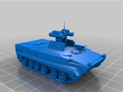 9p162 Rusça tank avcı bmp 3 blackwin62 3d print model - Mito3D