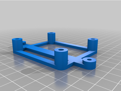 anycubic mega raspberry pi mounting plate slvrpltd 3d print model - Mito3D