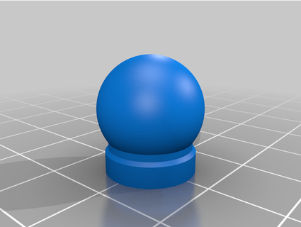 led diffuser dome jls 3d print model - Mito3D