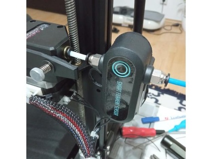 btt smart filament sensor module mount ender-3 tom666 3d print model - Mito3D