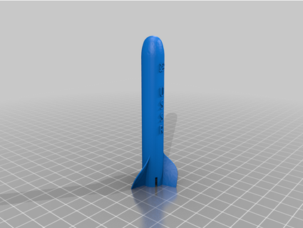 masaüstü roket kolay Uygun ollie7802 3d print model - Mito3D