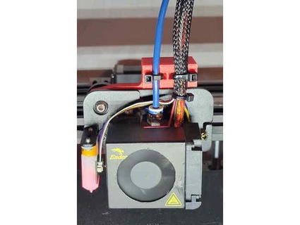 ender5 hotend cable bowden tube strain relief thomasguitars  3d print model - Mito3D