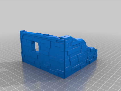 broken walls ttcreations 3d print model - Mito3D