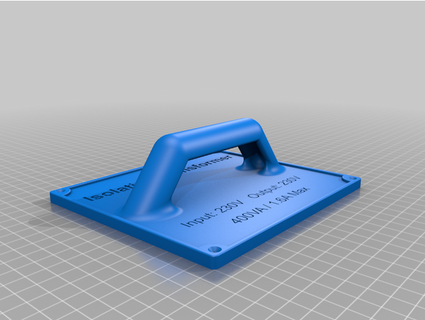 isolement transformateur Cas gaine jimconer 3d print model - Mito3D
