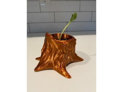 stump planter drainage tray orion3d 3d print model - Mito3D