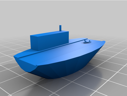 aircraft carrier bcheedle 3d print model - Mito3D