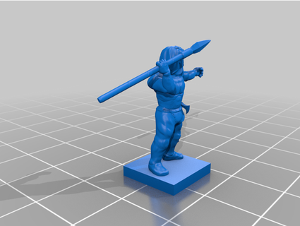 punico guerre celtico medio fanteria galli tipo Lunedi 3d print model - Mito3D