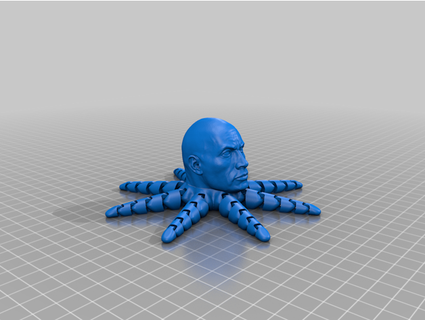 Felstopus dunkle Wiese 3d print model - Mito3D