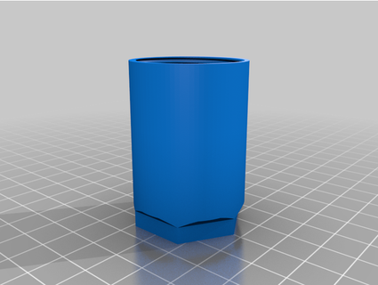 ics m4 barril noz mlok k9turrent 3d print model - Mito3D