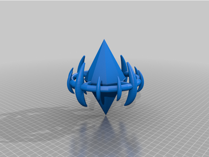 Sternen Schiff Pylon protoss meshfix Corranhuss 3d print model - Mito3D