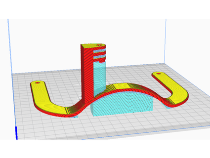 ender 3 handle gopro mount longer version vertical memokunmx 3d print model - Mito3D